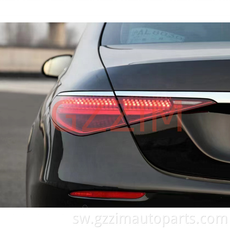 Gari nyuma mkia taa iliyoongozwa auto sehemu nyuma taa taa taa taa kuboresha sehemu taa kwa s-class w223 w221 w222